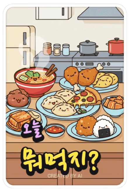 오늘 뭐 먹지?